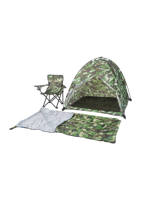DS PACIFIC PLAY TENTS Green Camo Set