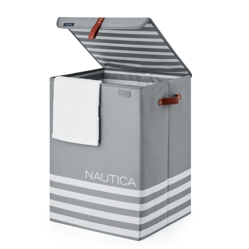 Nautica folded hamper with lid