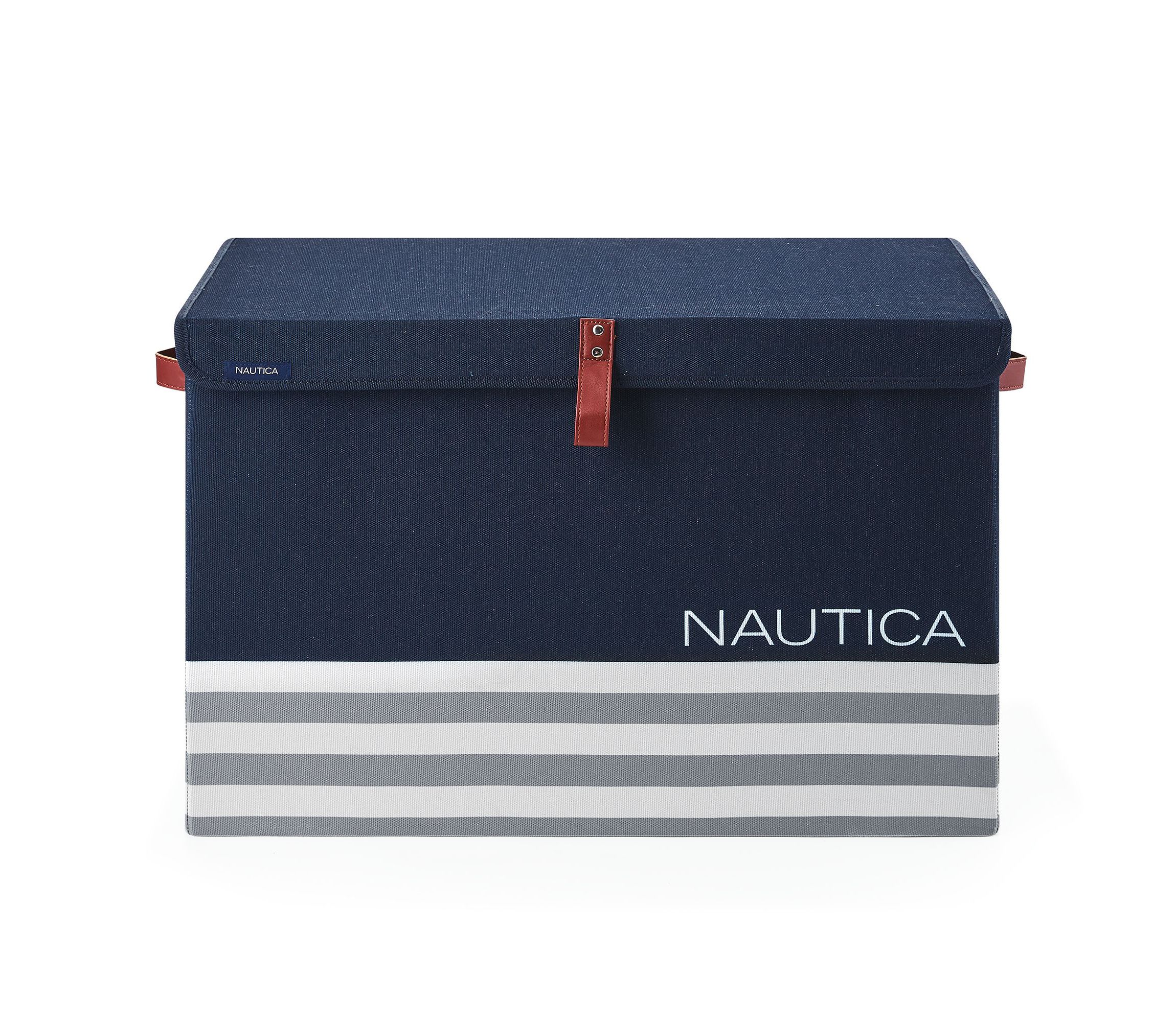 Nautica folded large storage trunk