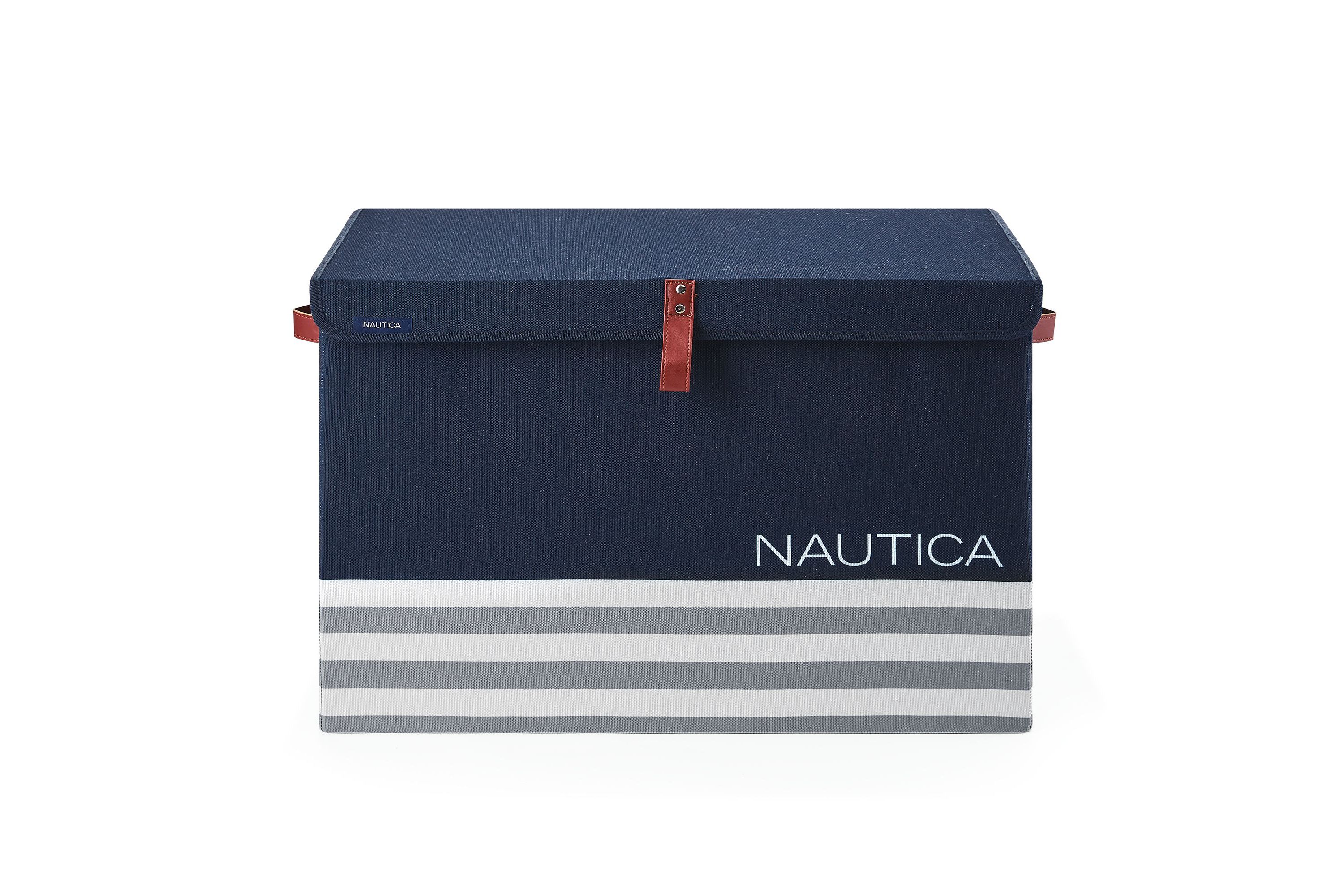 Nautica folded large storage trunk