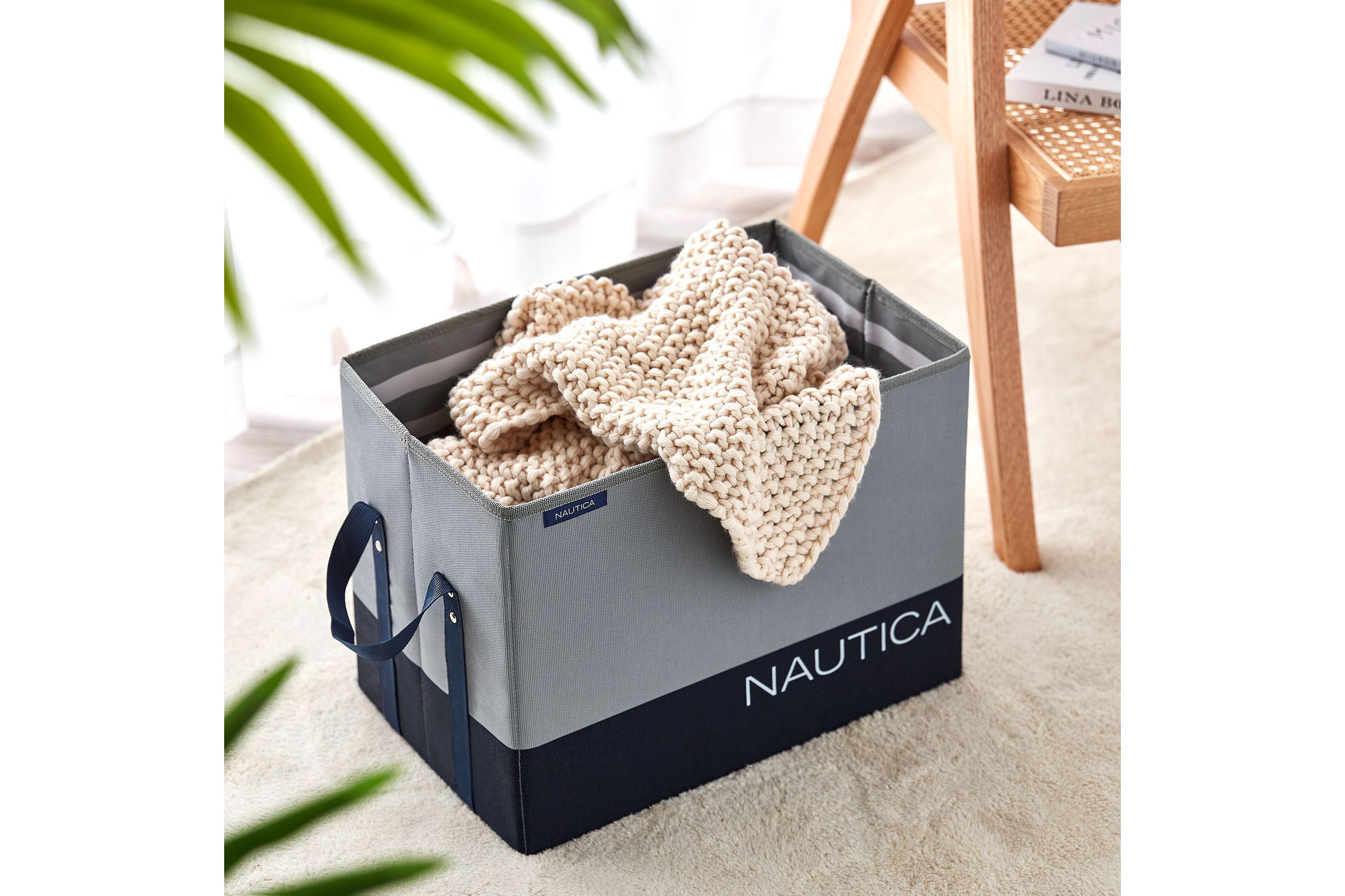 Nautica folding large storage trunk
