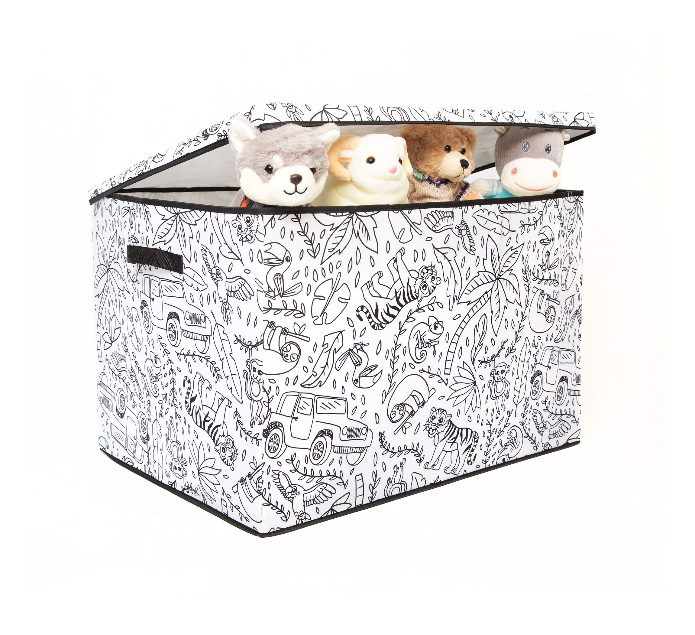 Kids large coloring trunk