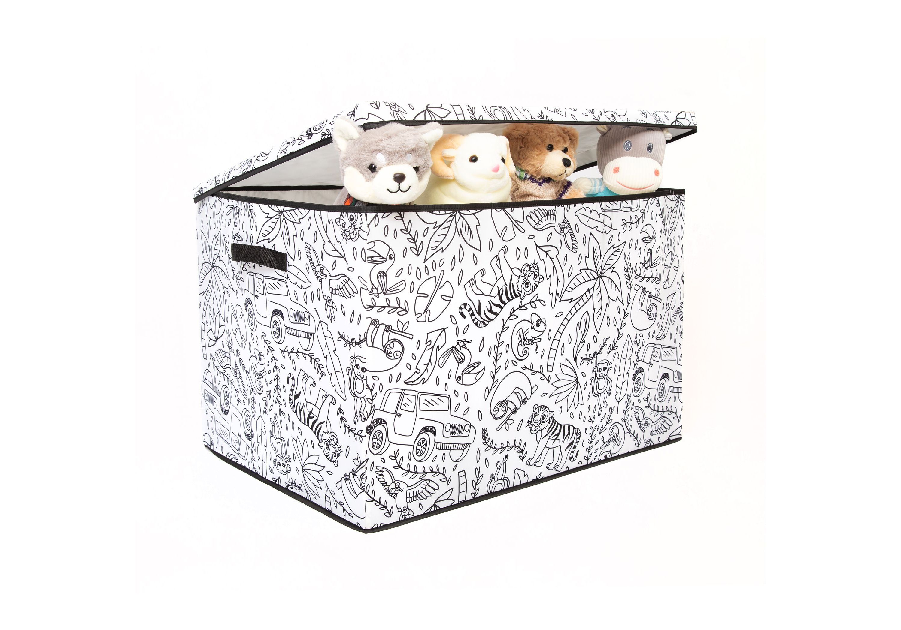 Kids large coloring trunk