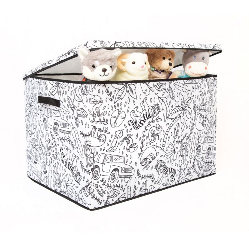 Kids large coloring trunk