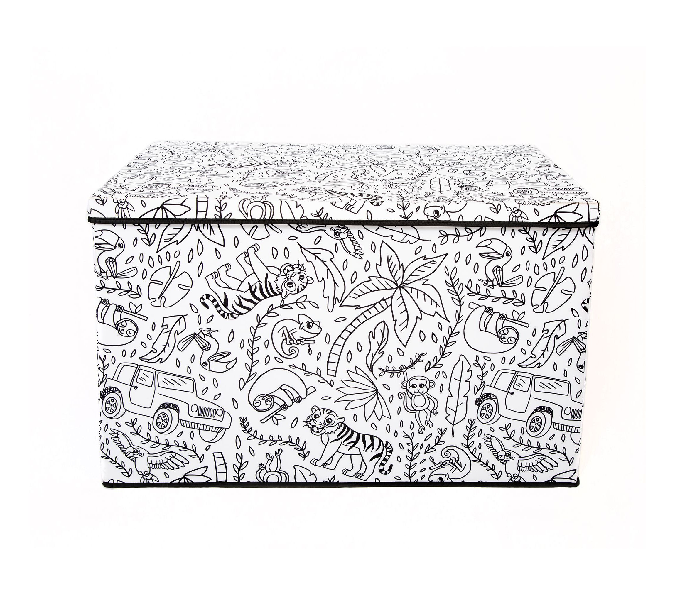 Kids large coloring trunk