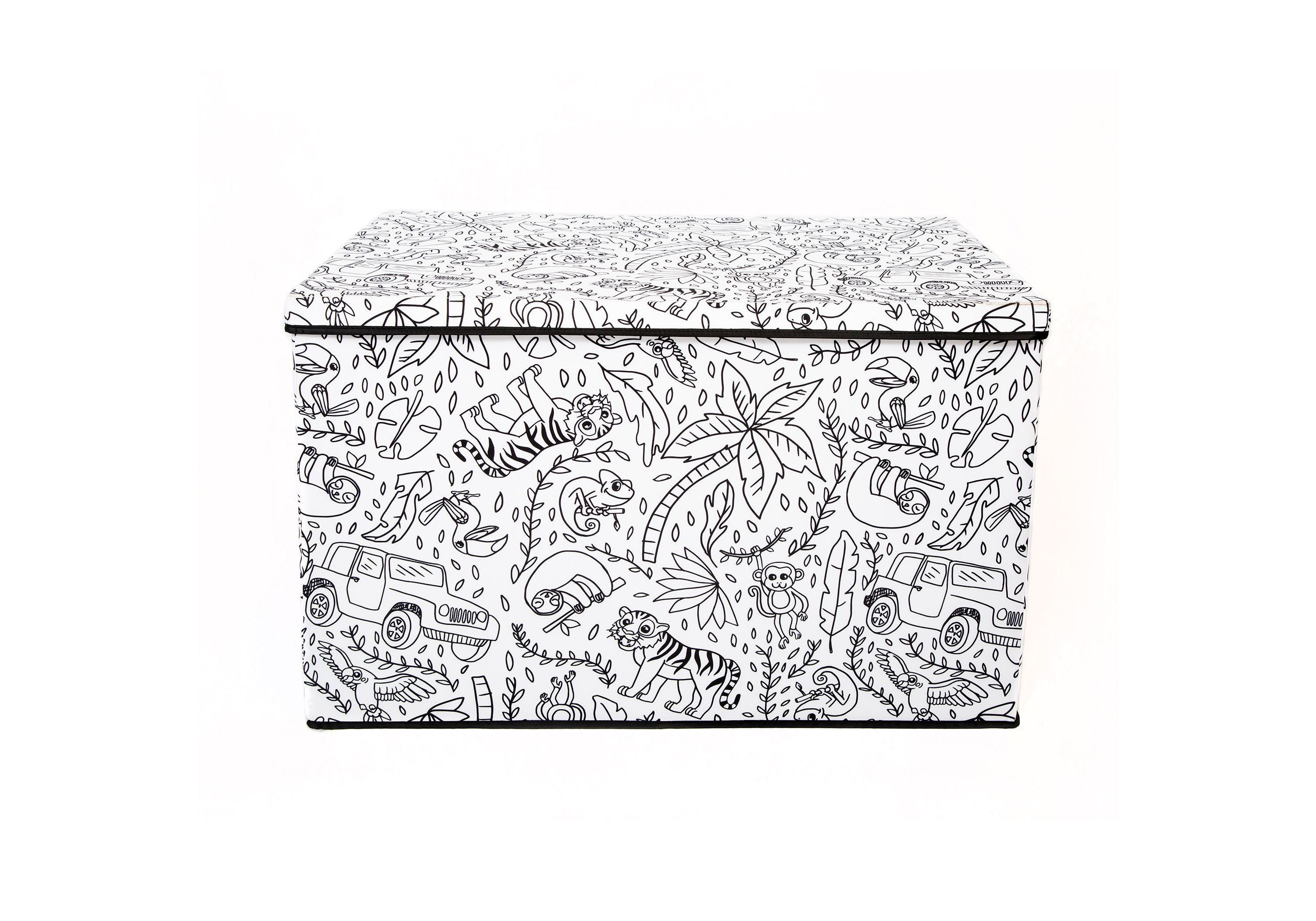 Kids large coloring trunk