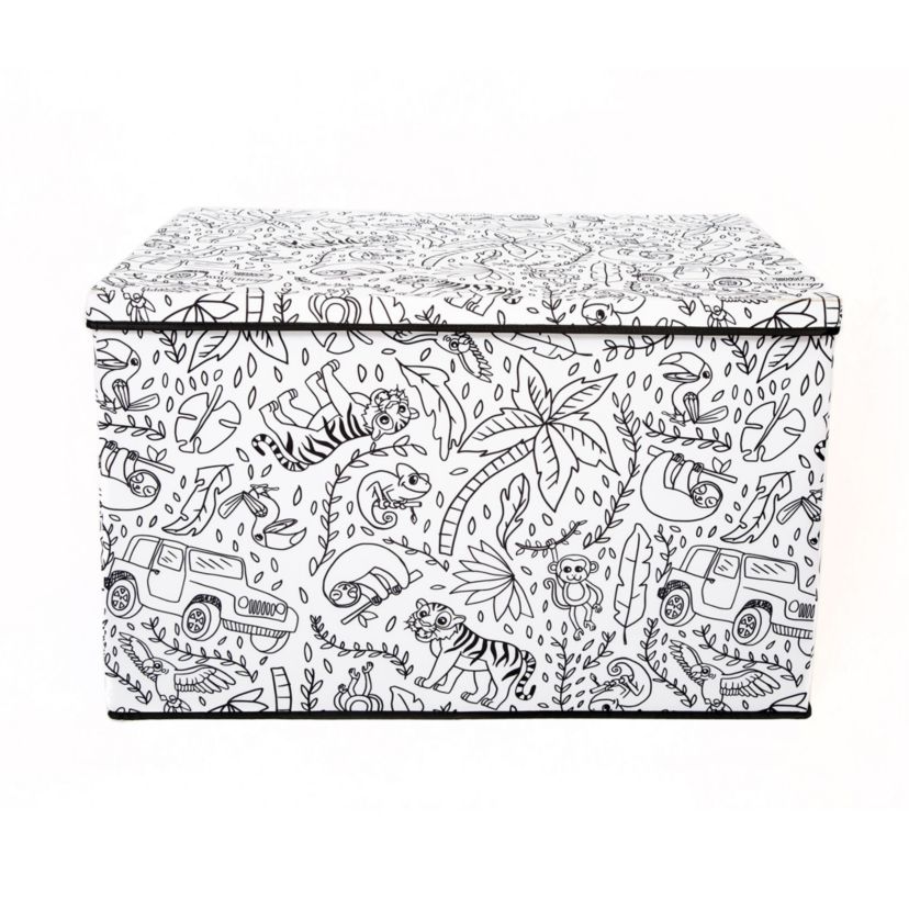 Kids large coloring trunk