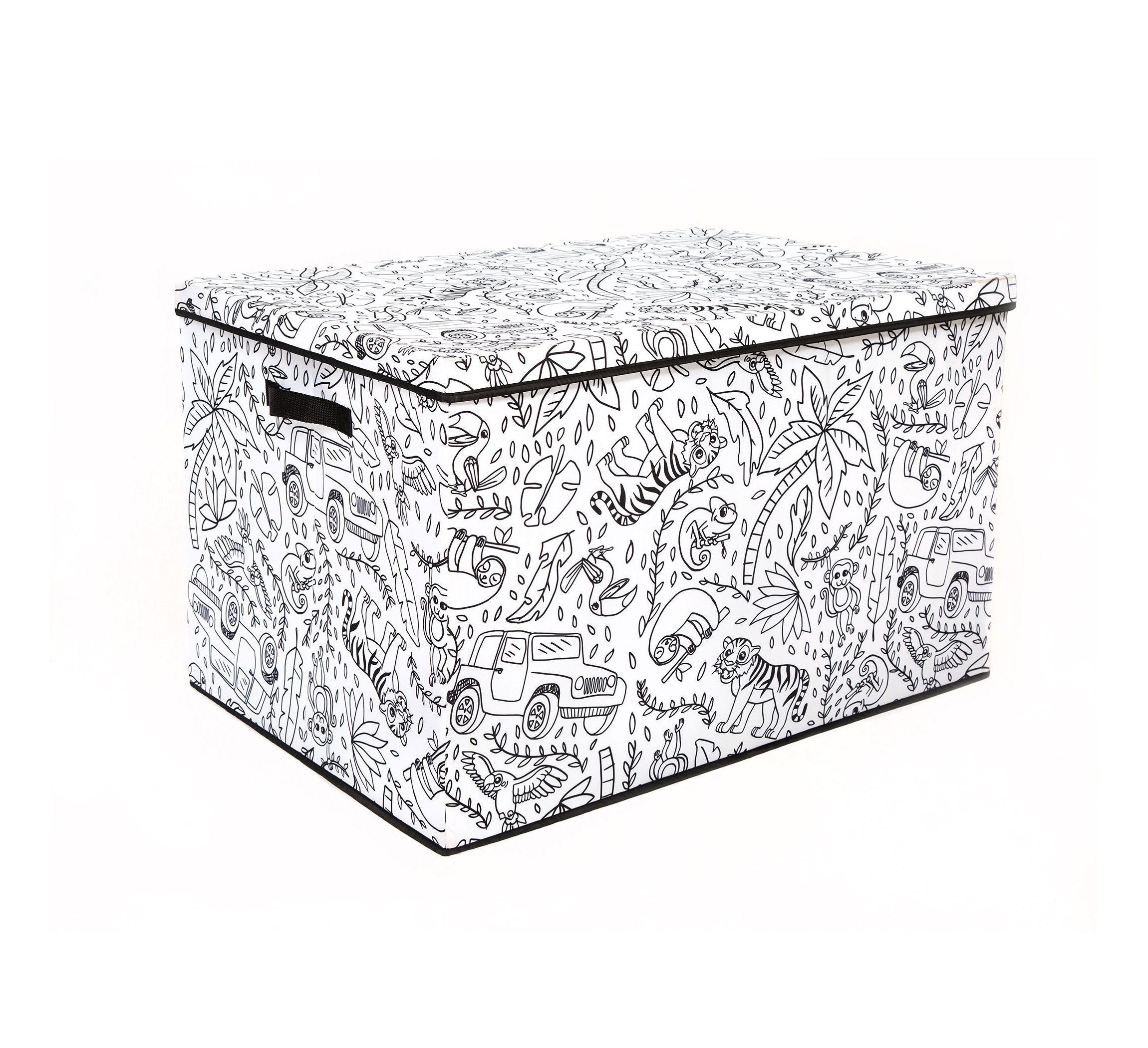 Kids large coloring trunk