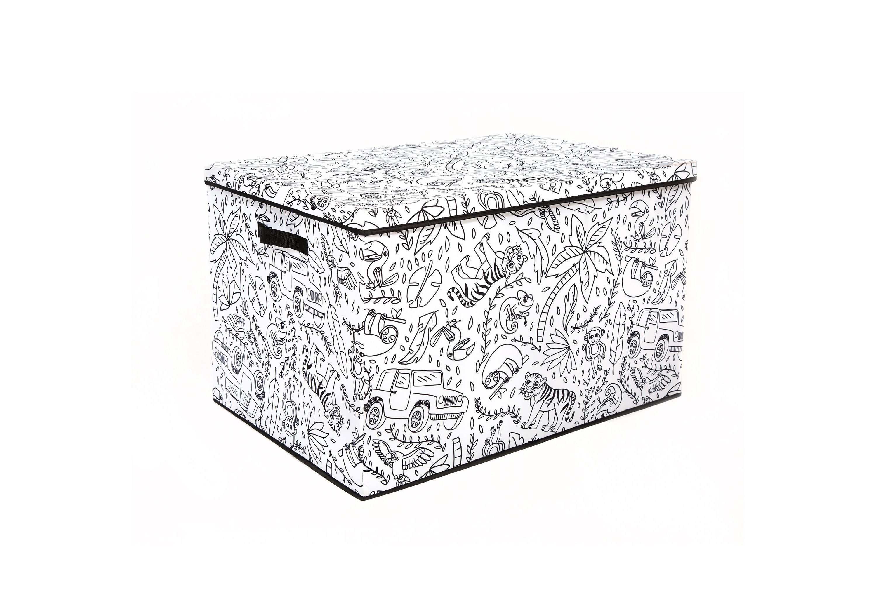 Kids large coloring trunk