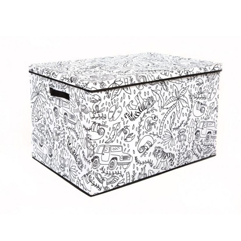 Kids large coloring trunk
