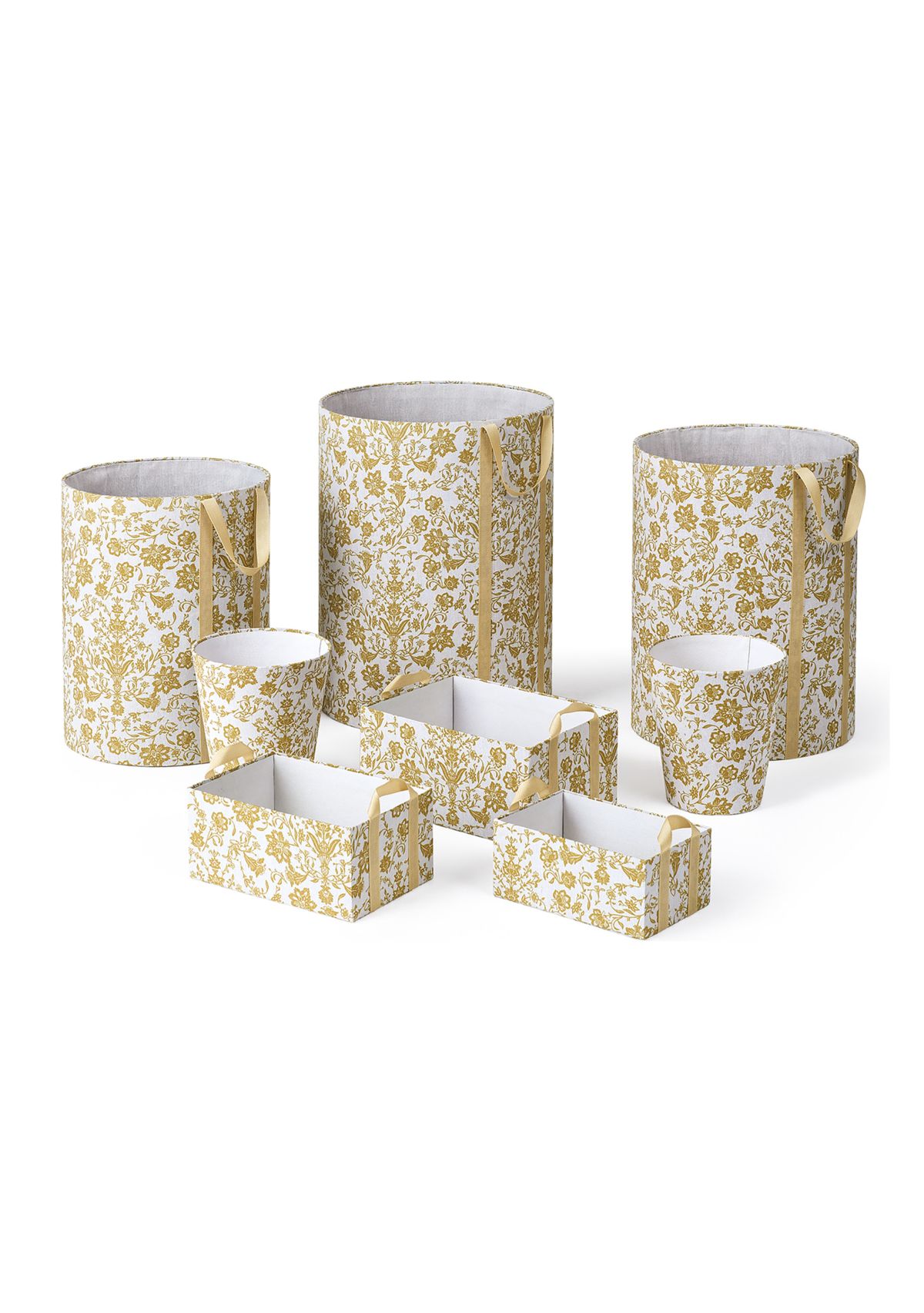 Jacobean Floral Storage and Hampers