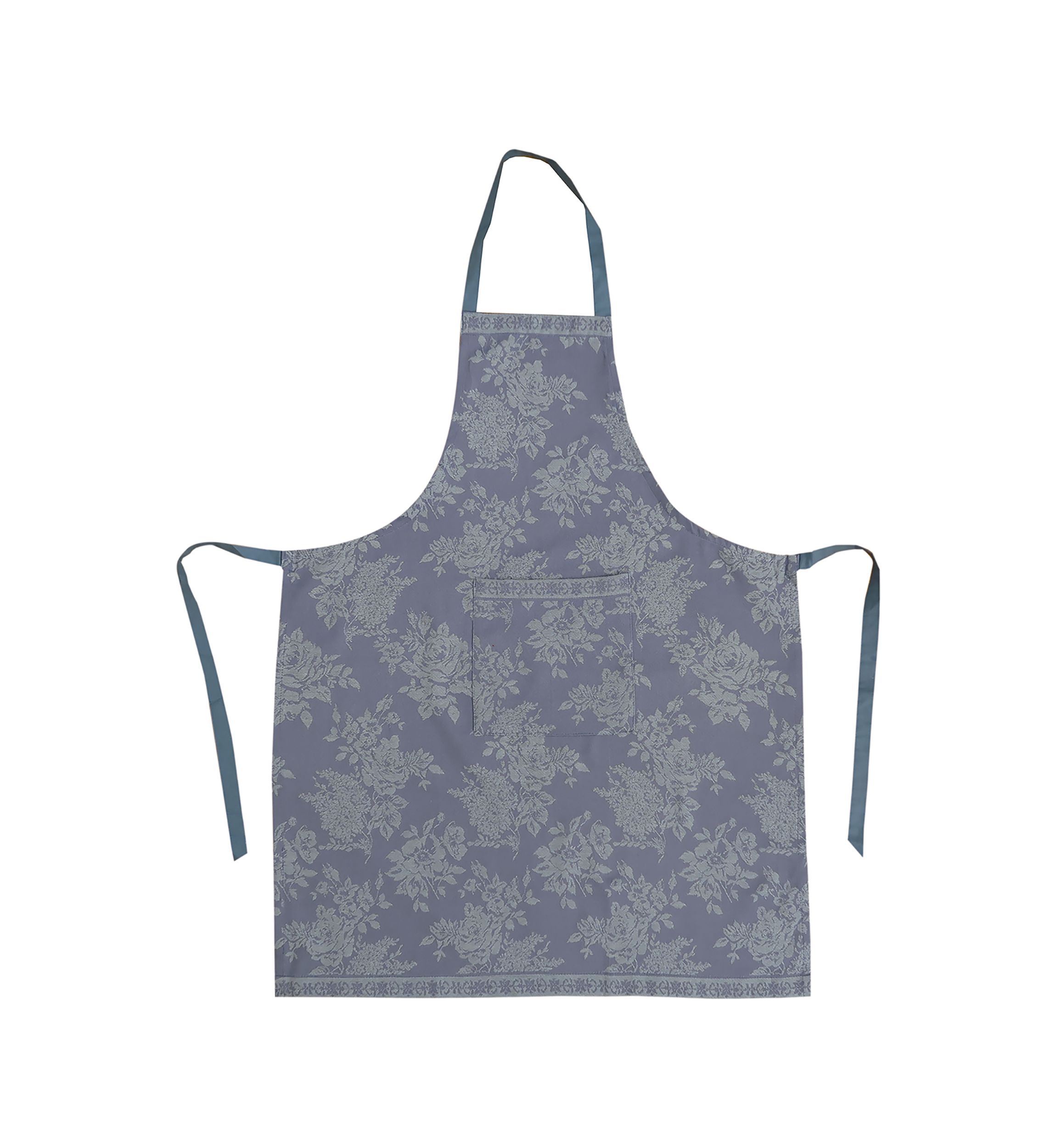 Jacquard Floral Apron 