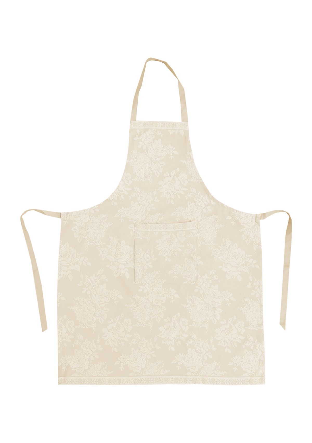 Jacquard Floral Apron