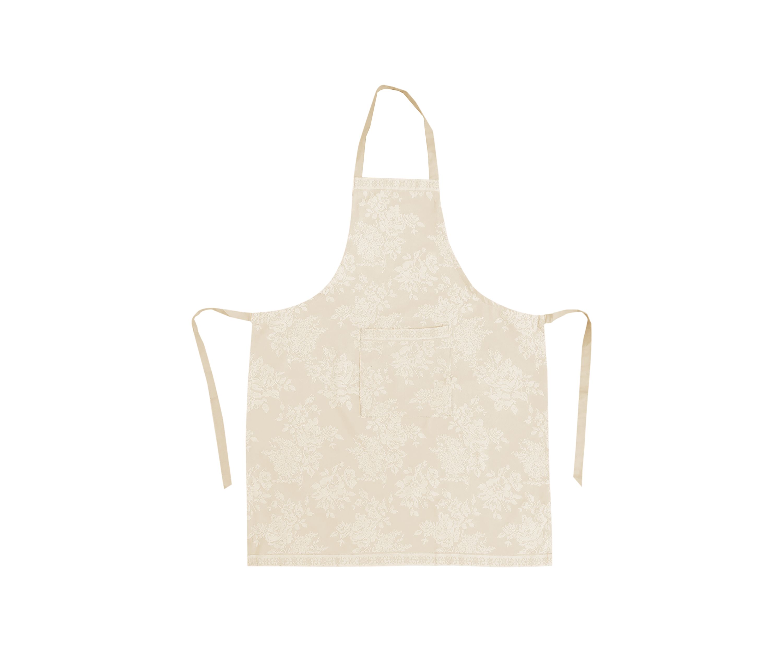 Jacquard Floral Apron