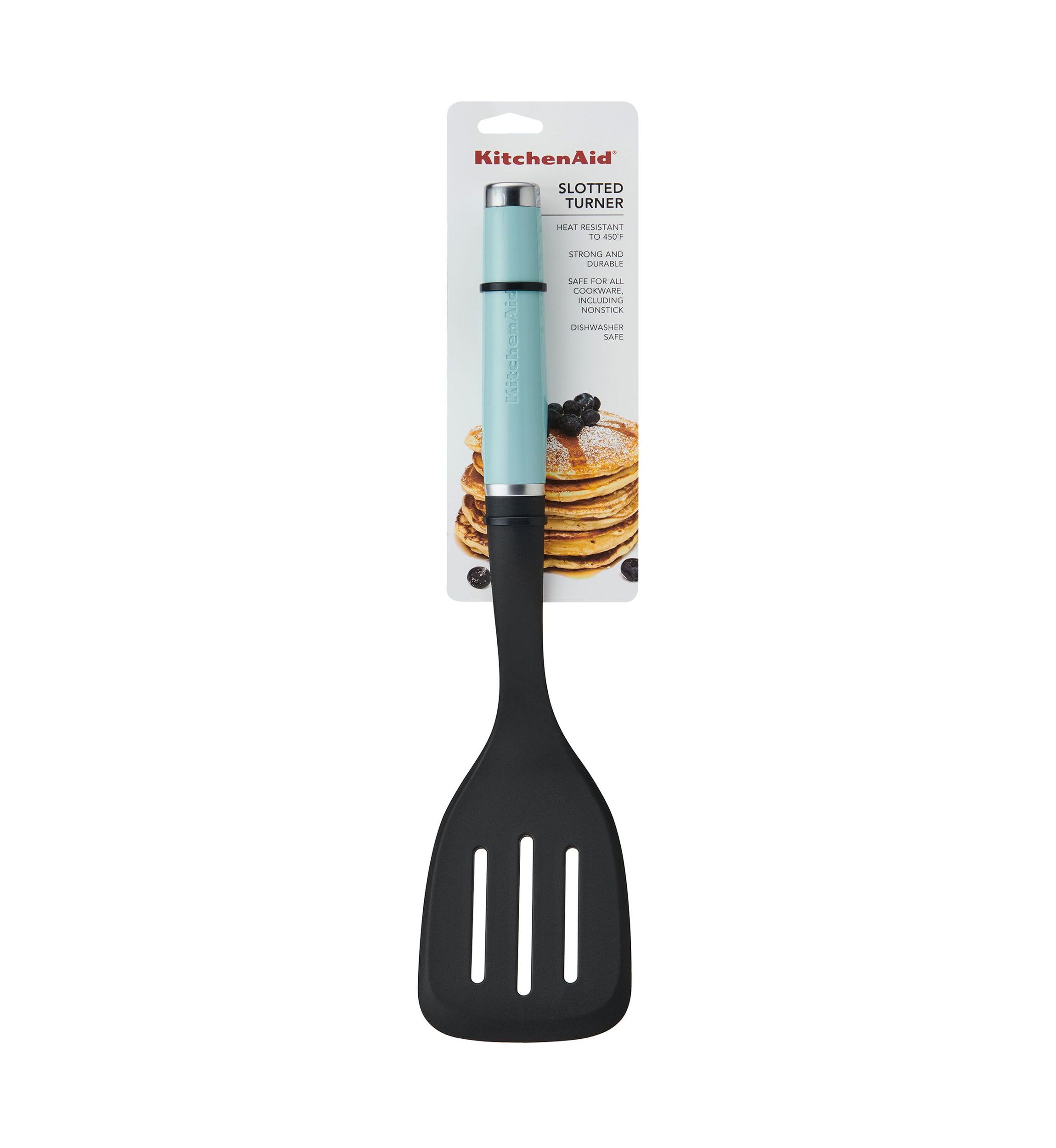 Nylon Slotted Turner with Stainless Steel Handle