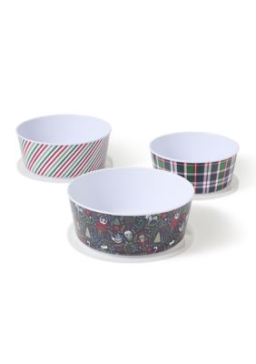 Joyland Holiday 3 Piece Mela Bowl Set, Set of 3