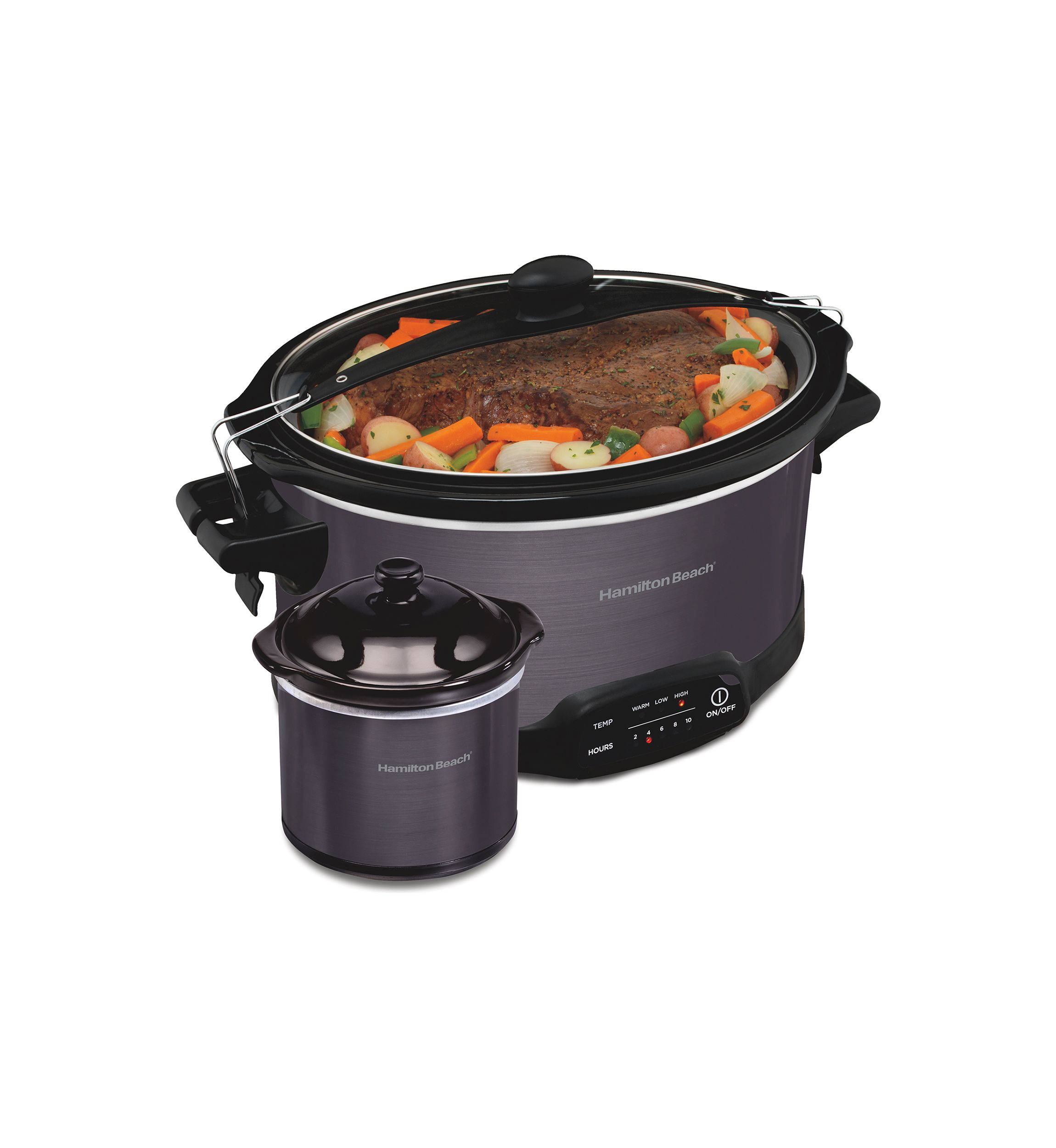 7 Quart Programable Slow Cooker with Dipper