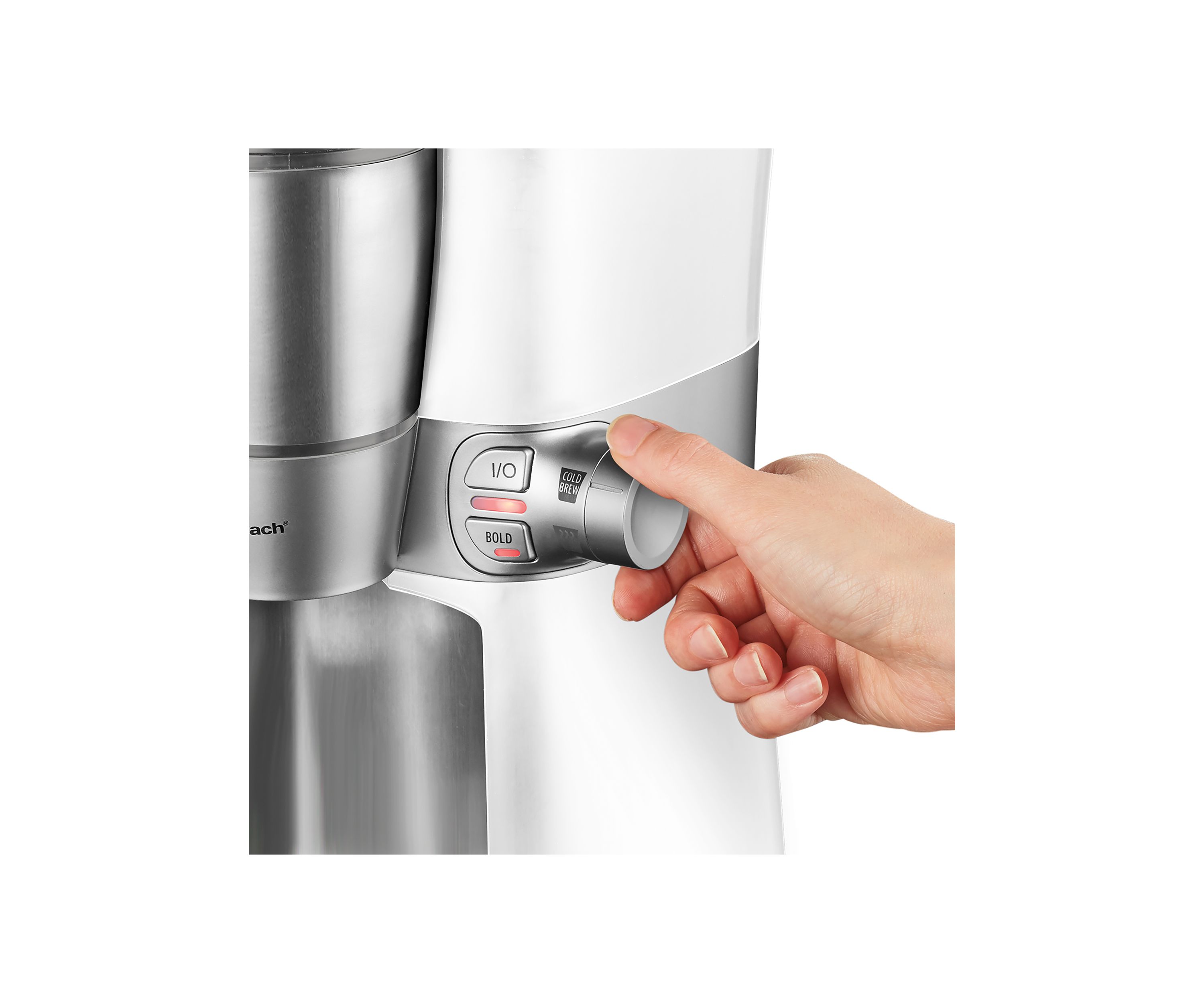 Rapid Cold Brew & Hot Coffeemaker White