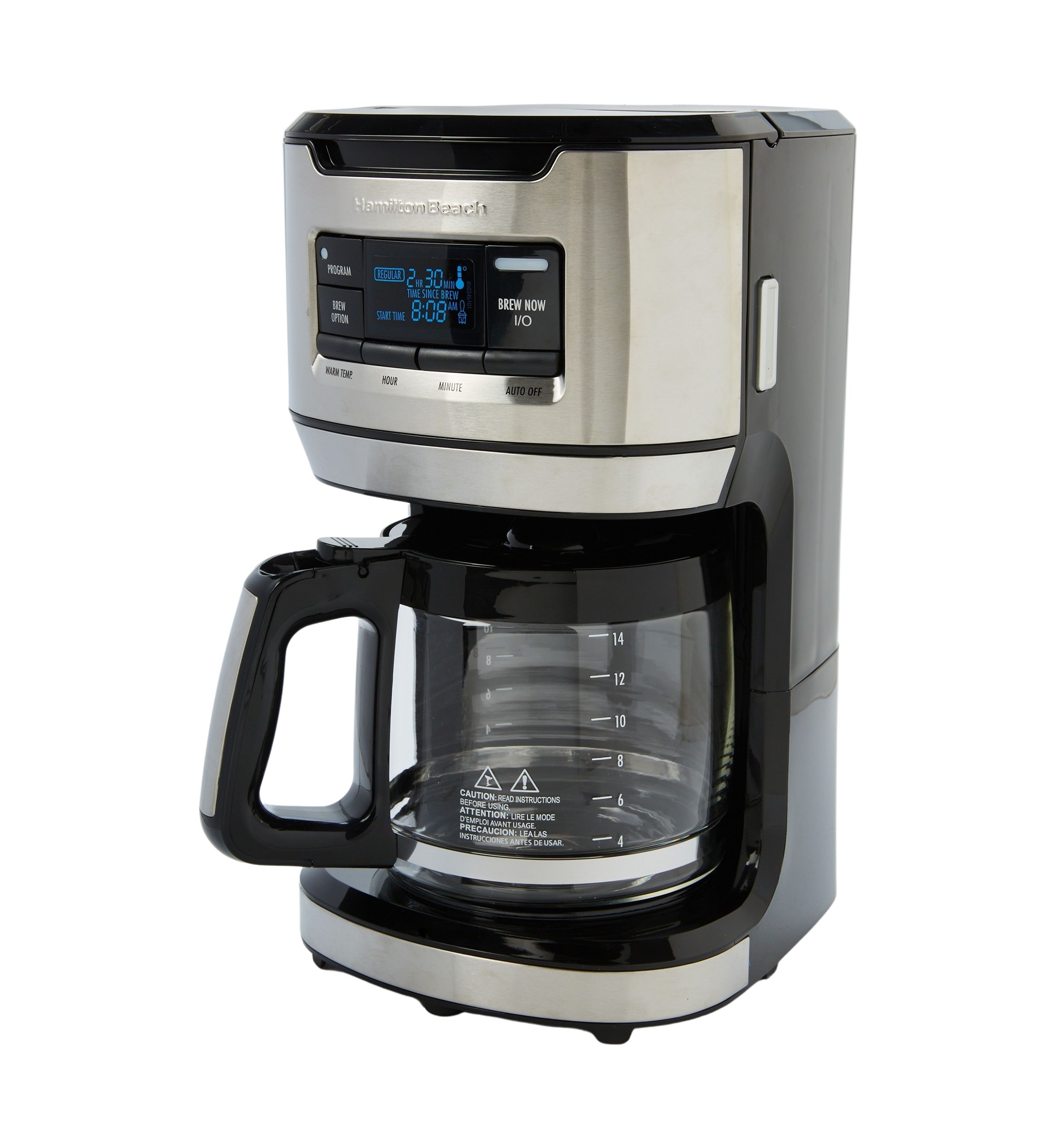 14 Cup Programmable Front Fill Coffeemaker
