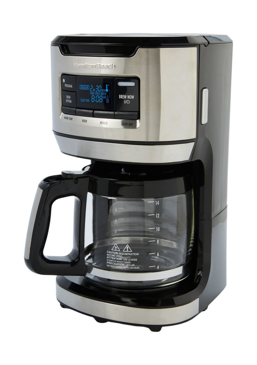 14 Cup Programmable Front Fill Coffeemaker