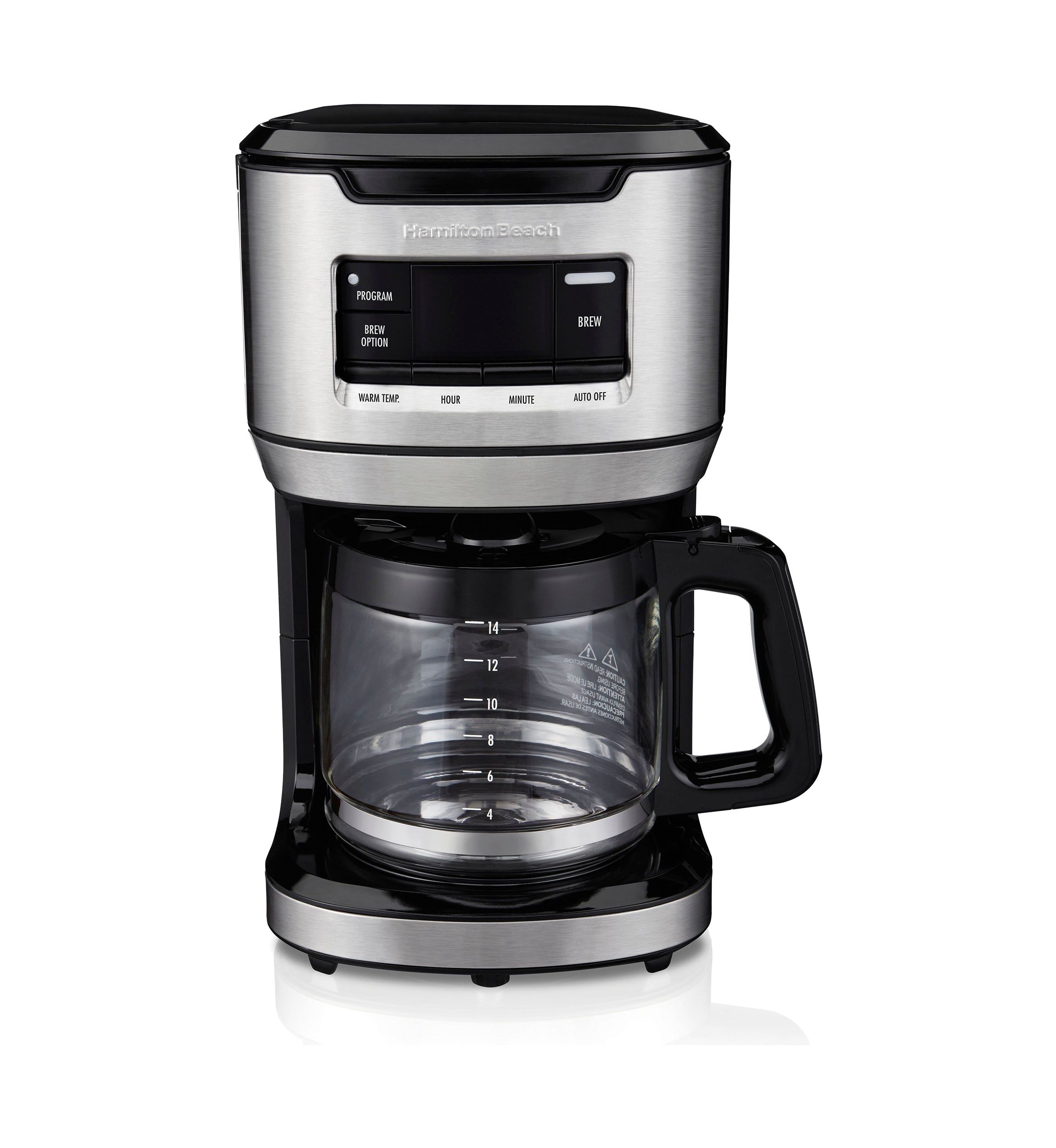 14 Cup Programmable Front Fill Coffeemaker