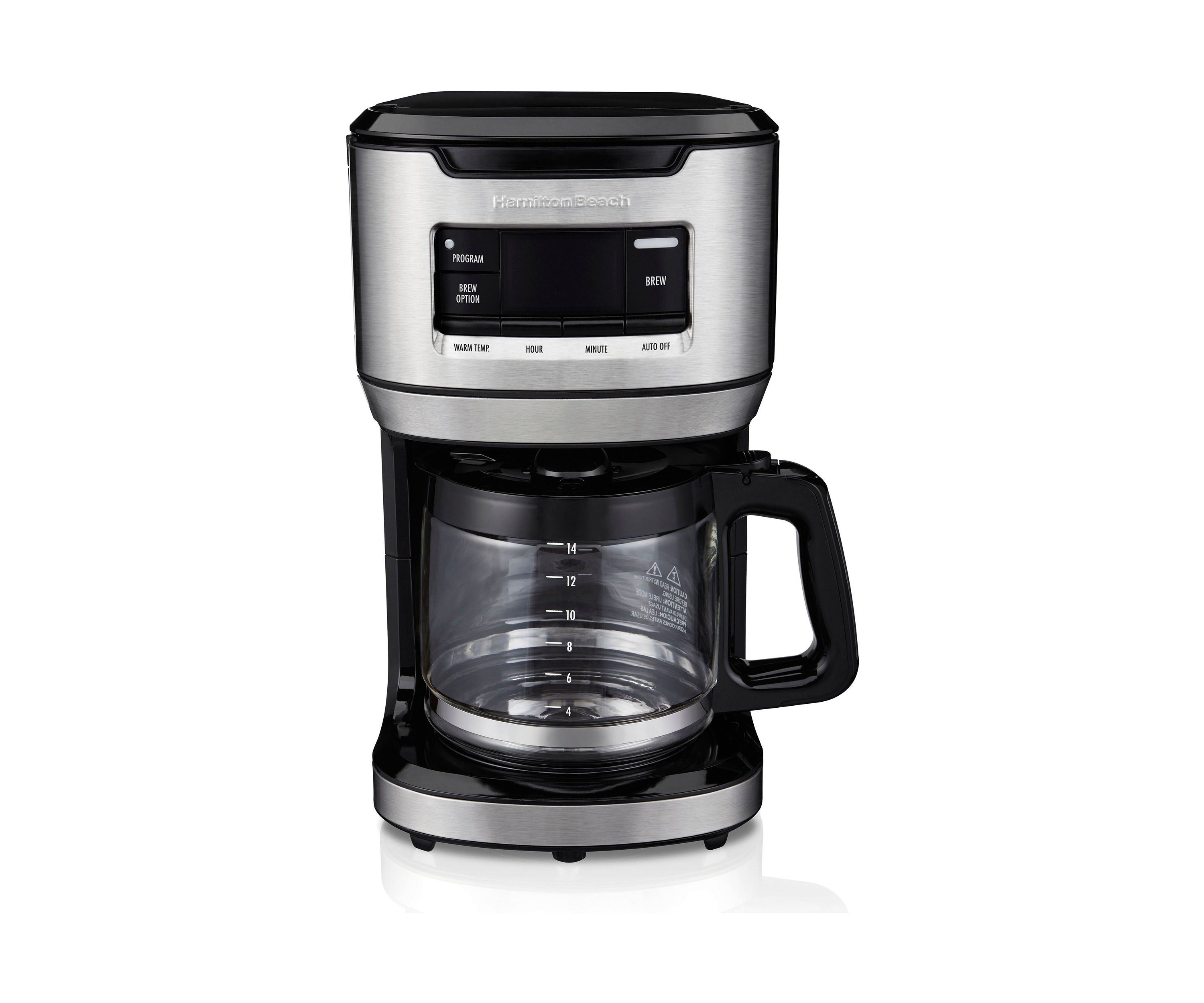 14 Cup Programmable Front Fill Coffeemaker