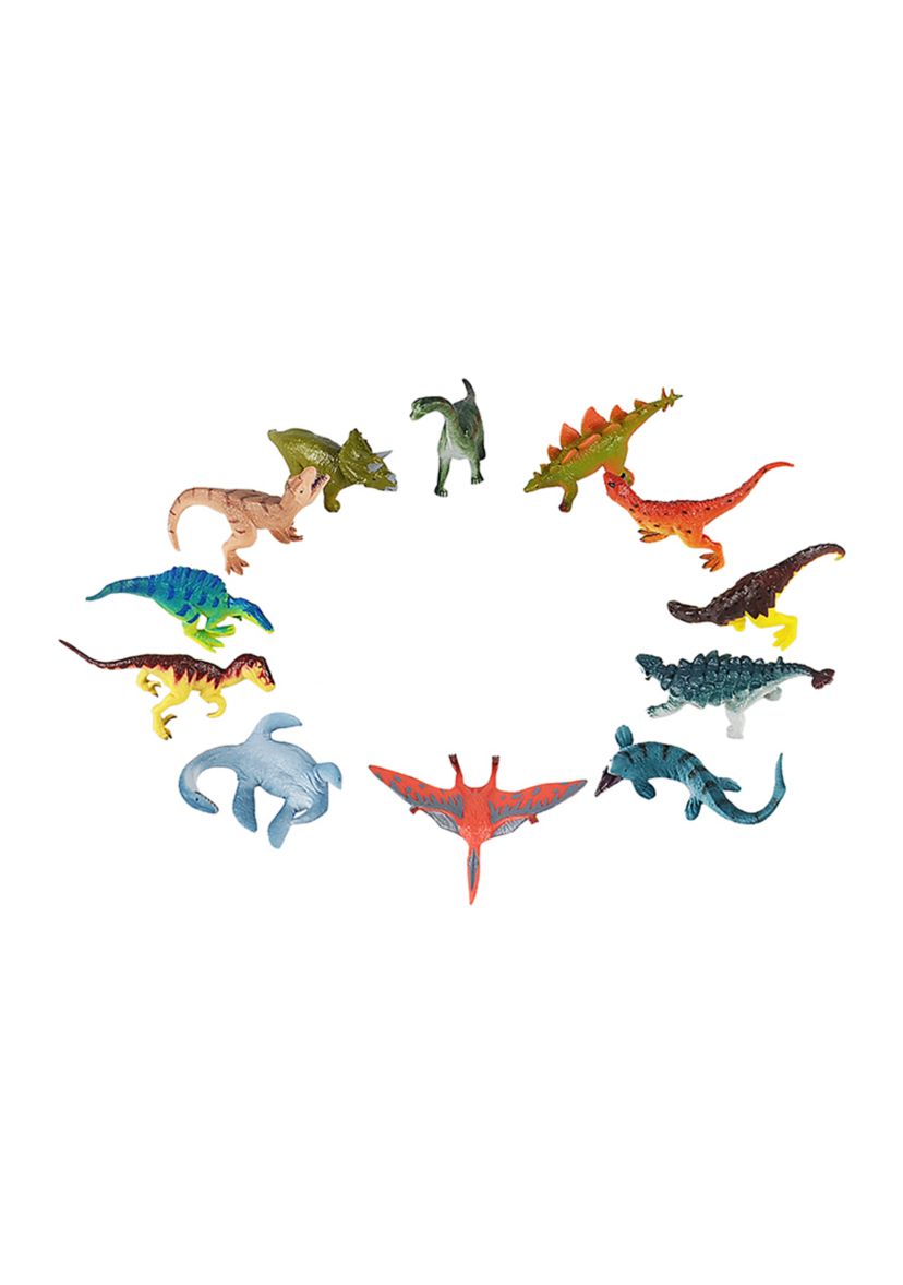 12 Piece Assorted Prehistoric Animal Playset