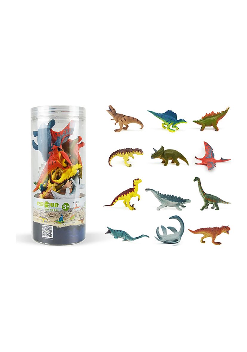 12 Piece Assorted Prehistoric Animal Playset