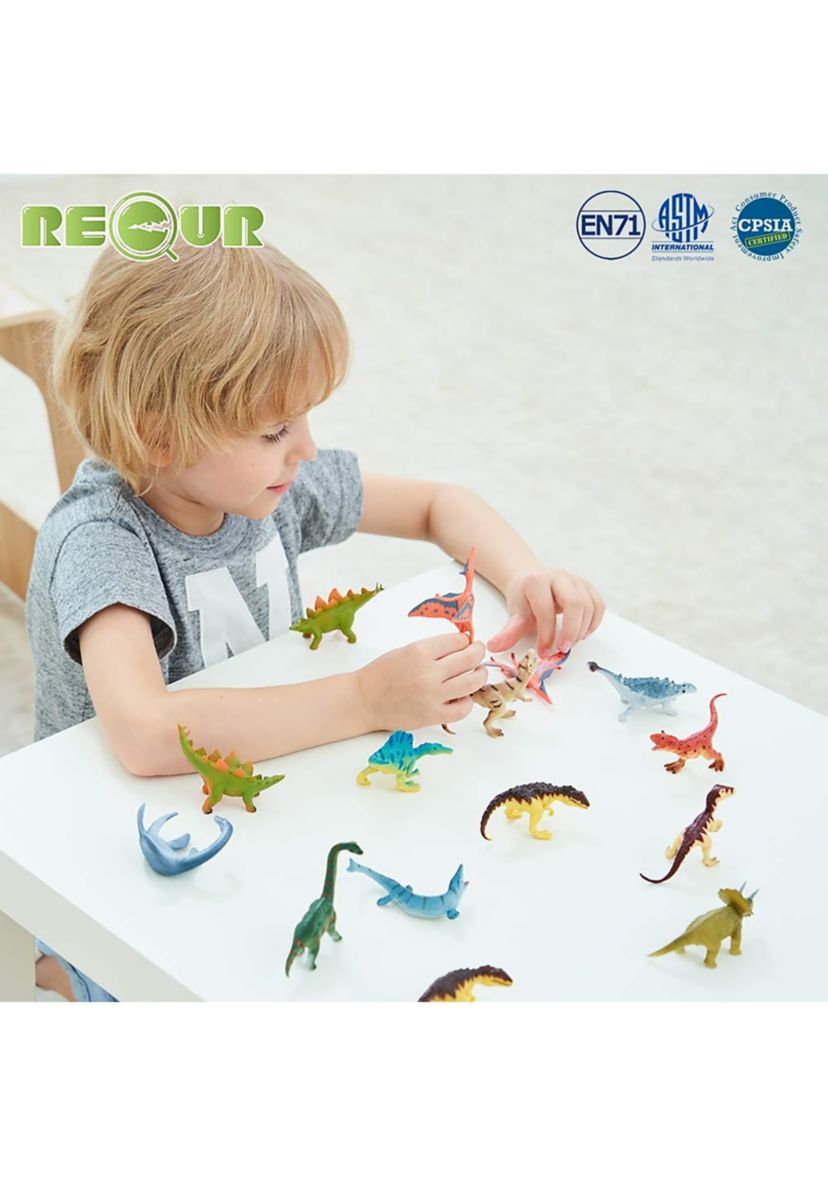 12 Piece Assorted Prehistoric Animal Playset