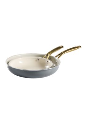 2 Pack Ceramic Fry Pan Set