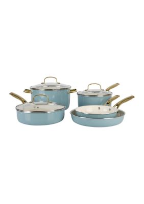 8 Piece Ceramic Non Stick Cookware Set