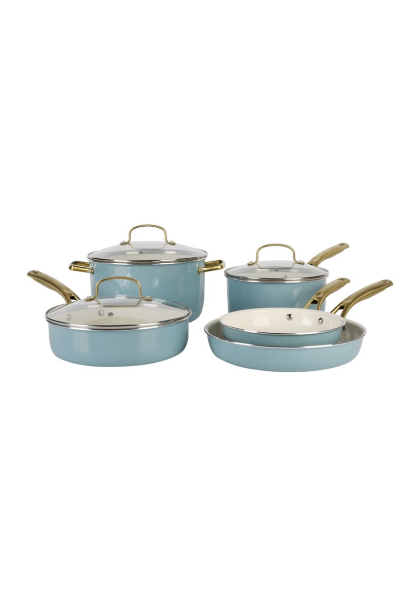 8 Piece Ceramic Cookware Set
