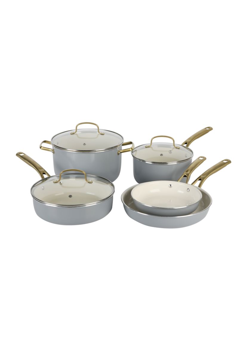 8 Piece Ceramic Cookware Set