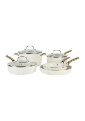 8 Piece Ceramic Non Stick Cookware Set