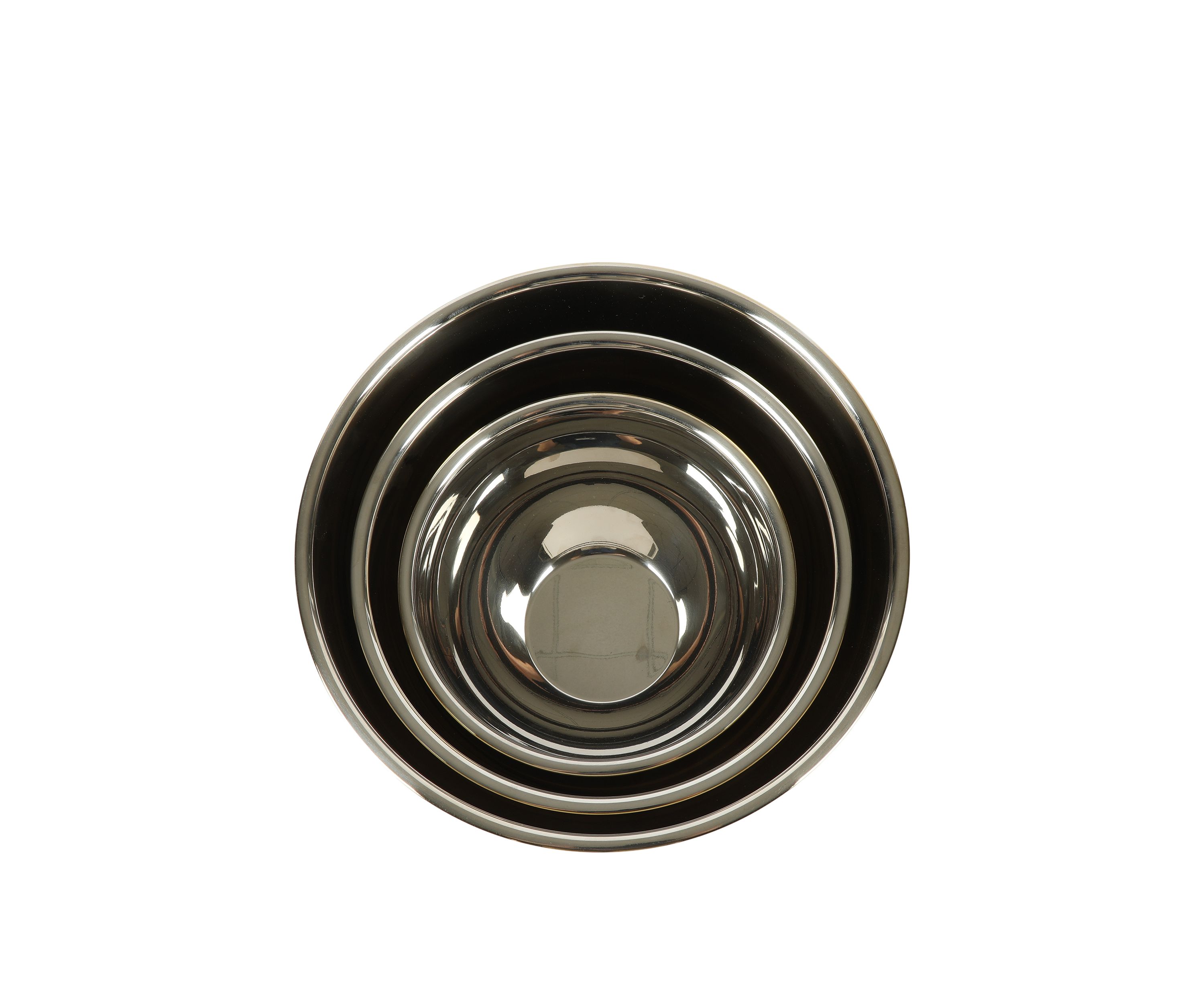 Gold PVD Coated Stainless Steel Mixing Bowls - Set of 3