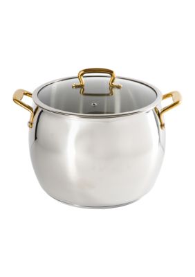 12 Quart Stainless Steel Stock Pot with Lid