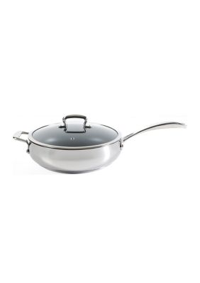 5 Quart Stainless Steel Saute Pan with Glass Lid