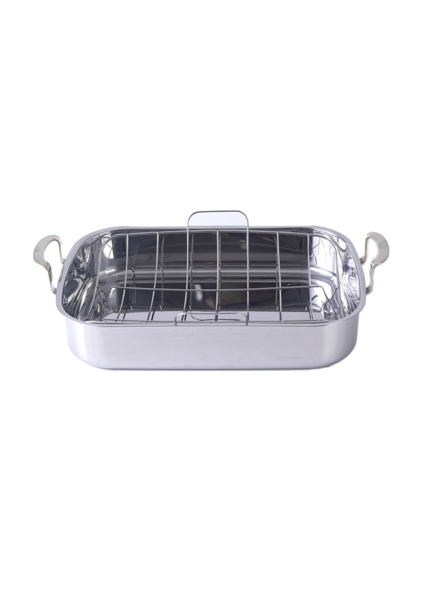 Stainless Steel Roasting Pan with Rack