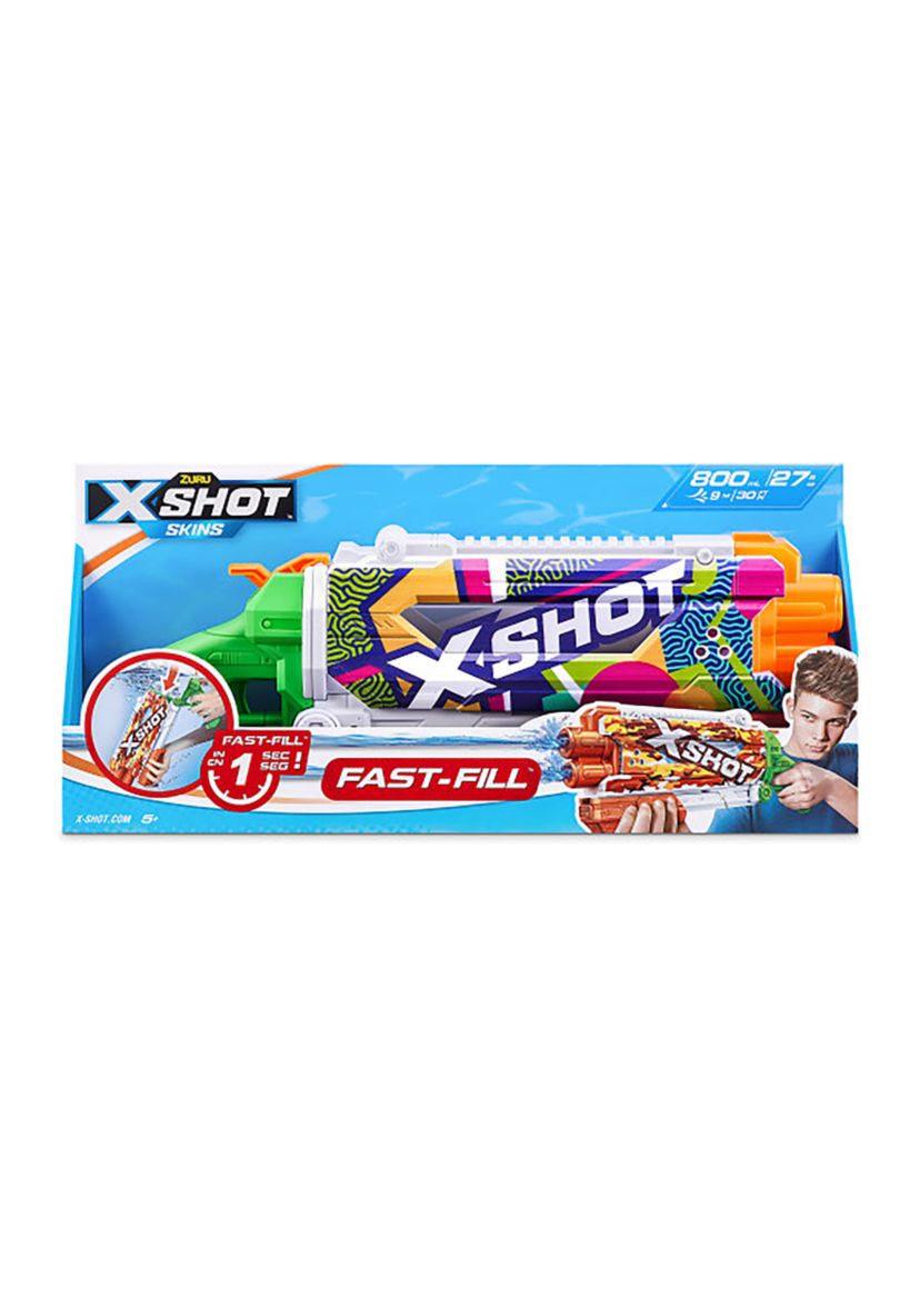 X-Shot Fast-Fill Skins Pump Action Water Gun
