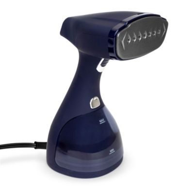 BLACK+DECKER Grey/Blue Handheld Fabric Steamer in the Fabric Steamers  department at