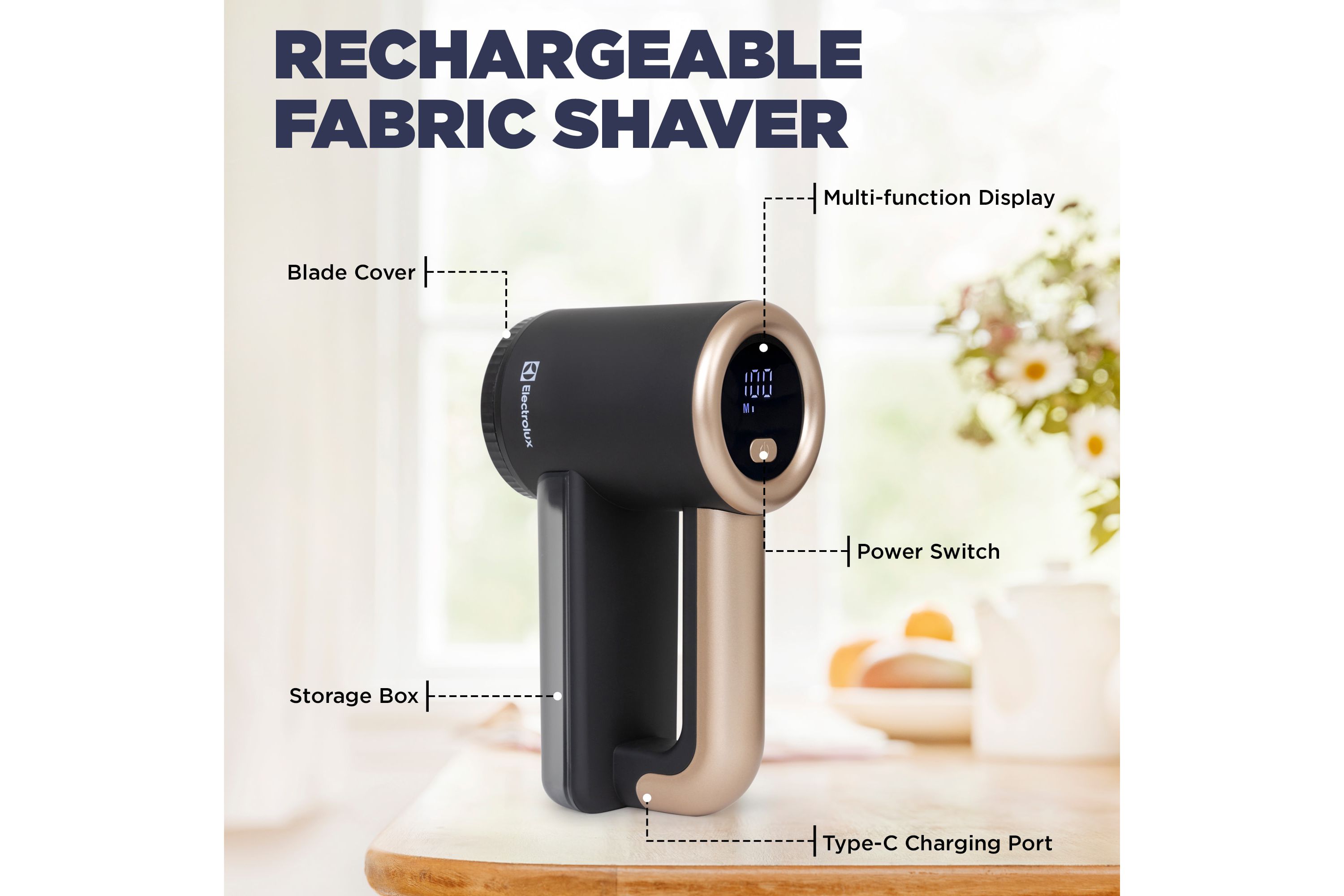 Rechargeable Fabric Shaver