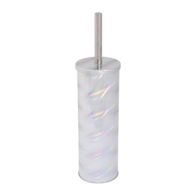 Bath Bliss Holographic Toilet Bowl Brush and Holder