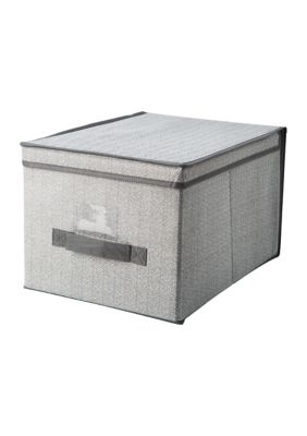 Simplify Medium Storage Box Gray