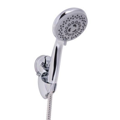 Bath Bliss 5 Function Luxury Dual Shower Head in Grey