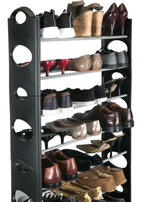 30 Pair Stackable Shoe Rack