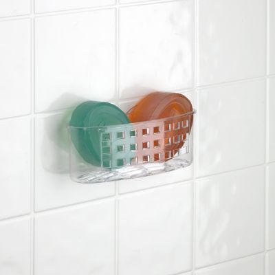 Bath Bliss Compact Suction Bath Basket