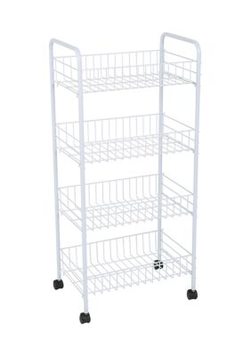 4 Tier Rolling Storage Cart