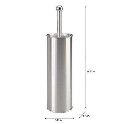 Bath Bliss Stainless Steel Toilet Brush Holder