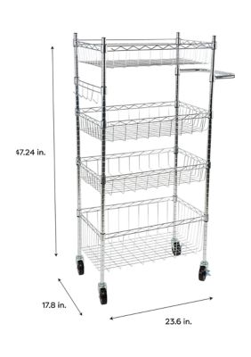 4 Tier Utility Cart