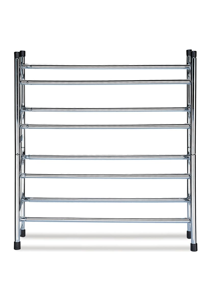 Expandable Shoe Rack in Chrome